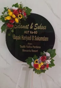 Papan Akrilik Ucapan Ulang Tahun Poso